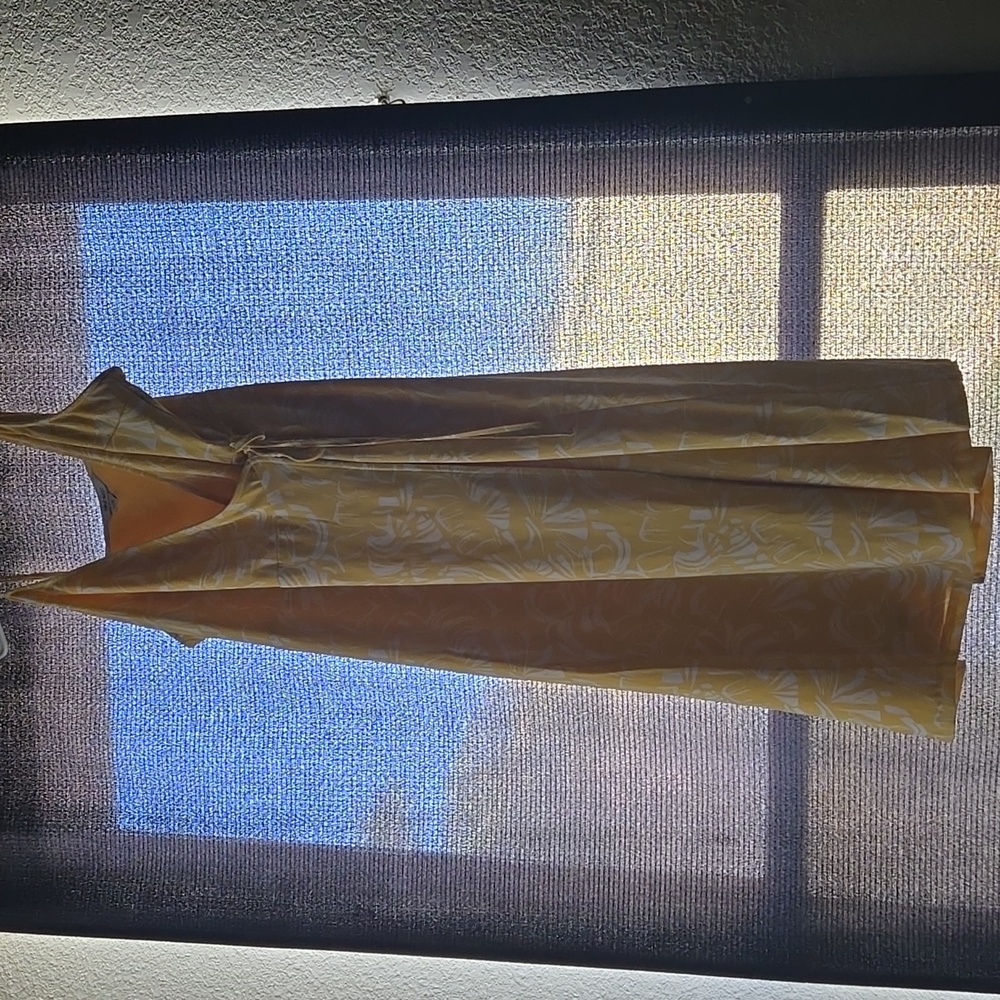 Nine West Yellow Wrap Dress - Picture 2 of 2